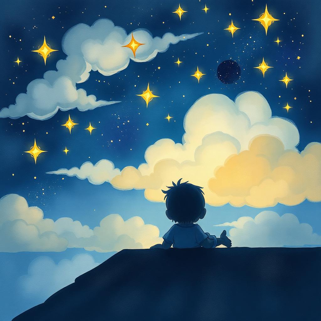 The Night the Stars Whispered to Hamza