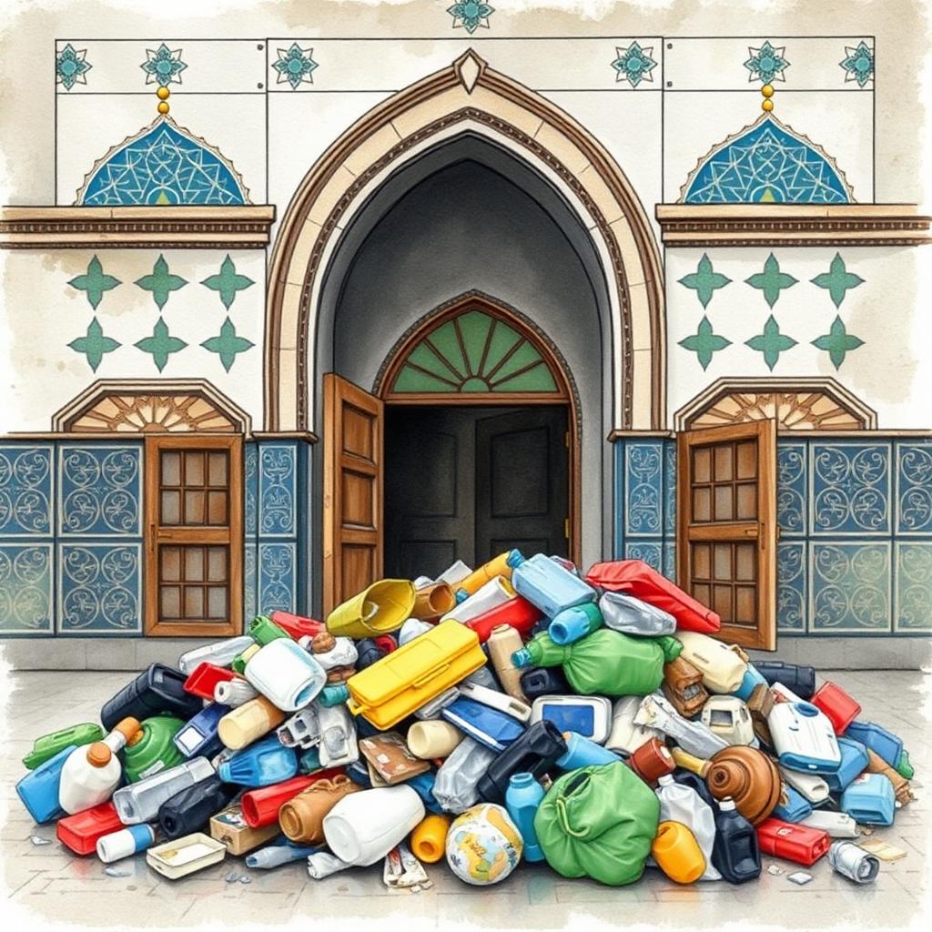 When Plastic Reached the Mosque
